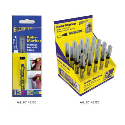 Dybhulspen blæk for borehuller 3 mm spids lgd 25 mm 20 stk